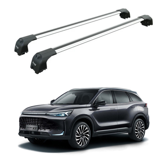 Багажник за BAIC X7 5d SUV (integrated railing) (2025-->) AERO BAR