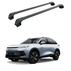 Багажник за Bejing BAIC 5 5d. SUV (integrated railing) (2023-->) AERO BAR BLACK
