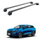 БАГАЖНИК ЗА BESTUNE T77 5d (integrated railing) (2020-->) AERO BAR BLACK