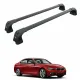 Багажник за BMW Serie 3 sedan 4d (F30 - fixpoint) (2012-->2019) AERO BAR BLACK