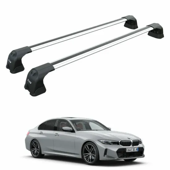 Багажник за BMW Serie 5 sedan 4d (G60 - fixpoint) (2023-->) AERO BAR BLACK