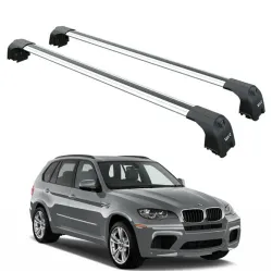 БАГАЖНИК ЗА BMW X5 5d (E70 - integrated railing) (2007-->2014) AERO BAR