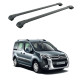 БАГАЖНИК ЗА Citroën Berlingo (II - Railing) (2008-->2018) AERO BAR BLACK БАГАЖНИК ЗА Citroën Berlingo (II - Railing) (2008-->2018) AERO BAR BLACK