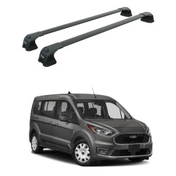 БАГАЖНИК ЗА Ford Connect II Tourneo L1/L2 (fixpoint) (2013-->2022) AERO BAR BLACK