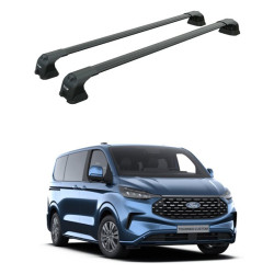 БАГАЖНИК ЗА Ford Custom Tourneo L1/L2 (2023-->) AERO BAR BLACK