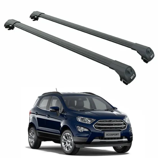 БАГАЖНИК ЗА Ford EcoSport 5d (II.2 - integrated railing) (2018-->) AERO BAR BLACK