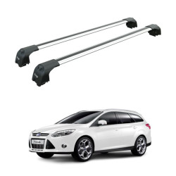 БАГАЖНИК ЗА Ford Focus SportBreak (III - (2011-->2015) (III.2 - integrated railing) (2015-->2018) AERO BAR