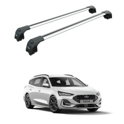 БАГАЖНИК ЗА Ford Focus Active Wagon (IV - integrated railing) (2018-->) AERO BAR