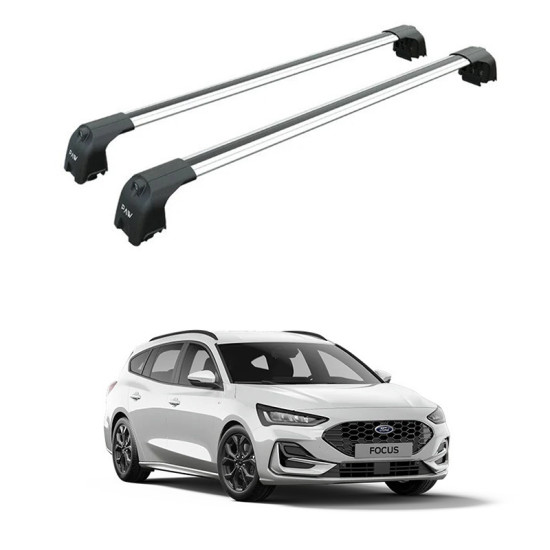 БАГАЖНИК ЗА Ford Focus Active Wagon (IV - integrated railing) (2018-->) AERO BAR