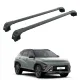 Багажник за Hyundai Kona EV 5d. (integrated railing) (2023-->2025) AERO BAR BLACK