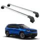 Багажник за Jeep Cherokee 5d (KM - integrated railing) (2025-->) AERO BAR Багажник за Jeep Cherokee 5d (KM - integrated railing) (2025-->) AERO BAR