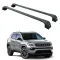 Багажник за Jeep Compass 5d (II - integrated railing) (2017-->) AERO BAR BLACK