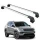 Багажник за Jeep Compass 5d (II - integrated railing) (2017-->) AERO BAR
