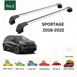 БАГАЖНИК ЗА Kia Sportage 5d (IV/QL - integrated railing) (2016-->2021) AERO BAR