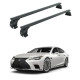 Багажник за LEXUS LS 4d Sedan (Standard roof) (2020-->2025) AERO BAR BLACK Багажник за LEXUS LS 4d Sedan (Standard roof) (2020-->2025) AERO BAR BLACK