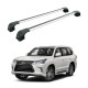 Багажник за LEXUS LX 570 5d SUV (integrated railing) (2016-->2021) AERO BAR Багажник за LEXUS LX 570 5d SUV (integrated railing) (2016-->2021) AERO BAR