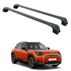 Багажник за Mini Aceman 5d. SUV (integrated railing) (2024-->) AERO BAR BLACK