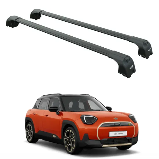 Багажник за Mini Aceman 5d. SUV (integrated railing) (2024-->) AERO BAR BLACK