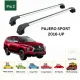 БАГАЖНИК ЗА Mitsubishi Pajero Sport 5d (III - integrated railing) (2016-->2022) AERO BAR
