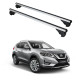 Багажник за Nissan X-Trail 5d (III/T32 - railing) (2014-->2022) ALU REILING