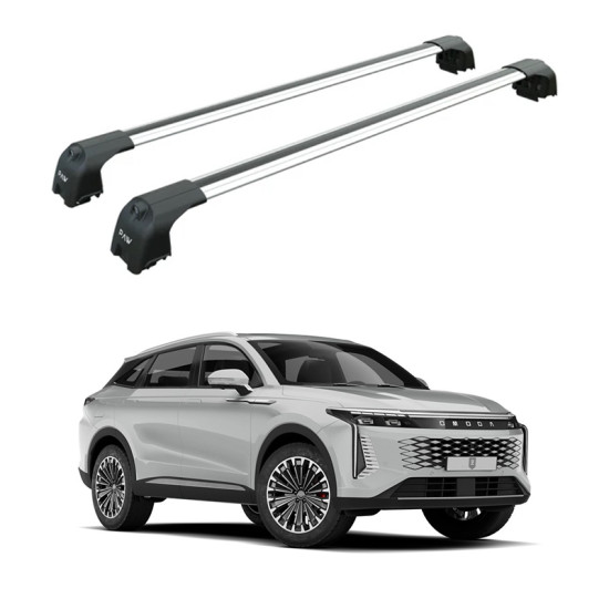 Багажник за Omoda 9 5d (I - integrated railing) (2025-->) AERO BAR Багажник за Omoda 9 5d (I - integrated railing) (2025-->) AERO BAR