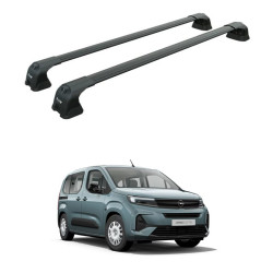 БАГАЖНИК ЗА Opel Combo (E) (2018-->) AERO BAR BLACK