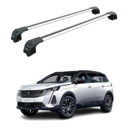 Багажник за Peugeot 5008 5d (II - integrated railing) (2017-->2024) AERO BAR