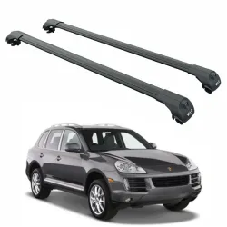 Багажник за PORSCHE CAYENNE (9PA) 5dr. SUV RAILING (2003-2010) AERO BAR BLACK
