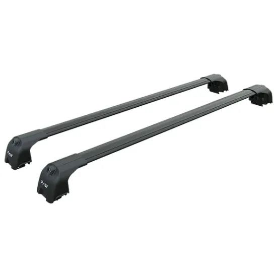 Багажник за Skoda Elroq 5d. SUV (integrated railing) (2025-->) AERO BAR BLACK