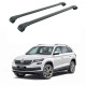 Багажник за Skoda Kodiaq 5d (railing) (2016-->2024) AERO BAR BLACK