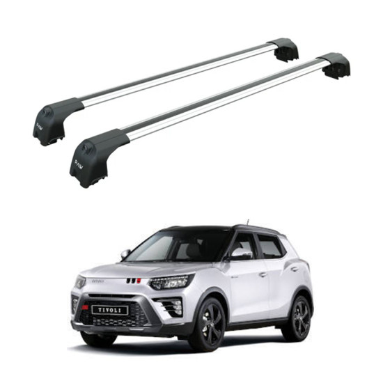Багажник за Ssangyong Tivoli 5d (integrated railing) (2015-->) AERO BAR