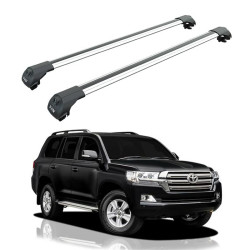 БАГАЖНИК за Toyota Land Cruiser 5d (J200 - railing) (2008-->2021) AERO BAR