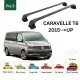 Багажник за Volkswagen T6 Fix Point (2015-->2024) AERO BAR BLACK