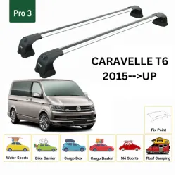 Багажник за Volkswagen T6 Fix Point (2015-->2024) AERO BAR