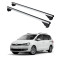 БАГАЖНИК ЗА Volkswagen Sharan 5d MPV (II/7N II.2/7N - railing) (2010-->2015) (2015-->) ALU REILING