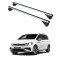 Багажник за Volkswagen Touran 5d (I/1-I.2T - railing) (2003-->2015) (II/5T - railing) (2015-->) ALU REILING