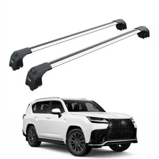 Багажник за LEXUS LX 600 5d SUV (integrated railing) (2021-->) AERO BAR Багажник за LEXUS LX 600 5d SUV (integrated railing) (2021-->) AERO BAR