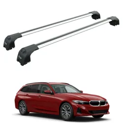 Багажник за BMW Serie 3 Touring (G21 - integrated railing) (2019-->) AERO BAR