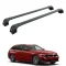 Багажник за BMW Serie 3 Touring (G21 - integrated railing) (2019-->) AERO BAR BLACK
