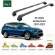 Багажник за BMW X3 5d (III/G01 - integrated railing) (2018-->) AERO BAR BLACK