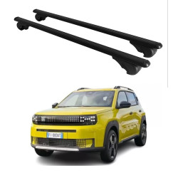 БАГАЖНИК за Fiat Panda Cross (railing) (2026-->) ALU REILING BLACK