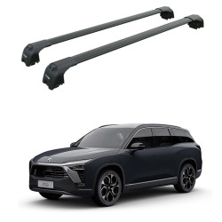 БАГАЖНИК ЗА NIO ES8 5dr SUV (integrated railing) (2018-->2023) AERO BAR BLACK