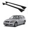 БАГАЖНИК ЗА BMW Serie 3 Touring (E91 - railing) (2005-->2012) ALU REILING BLACK