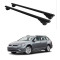 БАГАЖНИК ЗА Volkswagen Golf Variant (VI - railing) (2009-->2013) (VII - railing) (2013-->2020) ALU REILING BLACK