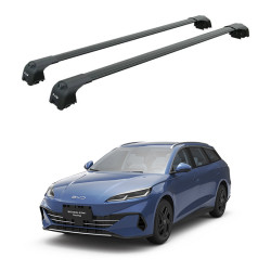 Багажник за BYD Seal 6 Touring (DMi - integrated railing) (2024-->) AERO BAR BLACK