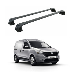 БАГАЖНИК ЗА Dacia Dokker Van (2013-->) AERO BAR BLACK