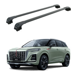 Багажник за Hongqi HS3 5dr. SUV (integrated railing) (2025-->) AERO BAR BLACK