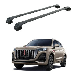 Багажник за Hongqi HS5 5dr. SUV (integrated railing) (2023-->) AERO BAR BLACK