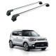 БАГАЖНИК ЗА KIA Soul 5d (II-integrated railing) (2013->2020) AERO BAR