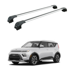 БАГАЖНИК ЗА KIA Soul 5d (III-integrated railing) (2020->) AERO BAR